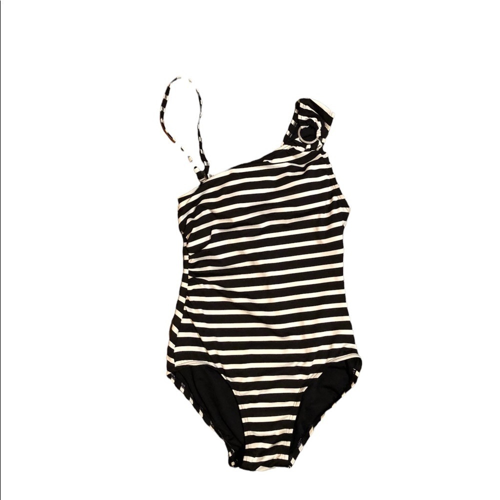 Michael Kors swimsuit one shoulder womens